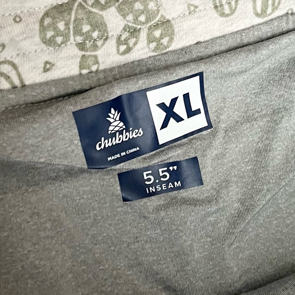 Chubbies Cotton Cactus Print Mens XL Shorts - Picture 3 of 3